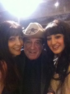 Liana and I with the gracious and amazing Molly Meldrum.
